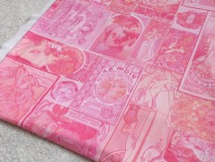 Autorská látka Elen modrozelená