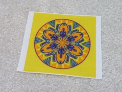 Autorská látka Elen modrozelená