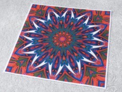 Autorská látka Elen modrozelená