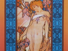 Autorská látka Elen modrozelená