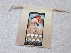 Autorská látka Elen modrozelená