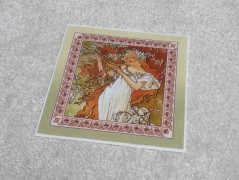 Autorská látka Elen modrozelená