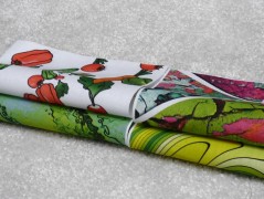 Autorská látka Elen modrozelená