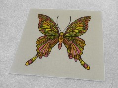 Autorská látka Elen modrozelená