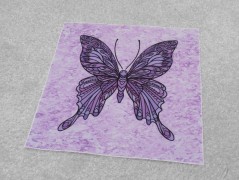 Autorská látka Elen modrozelená