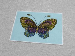 Autorská látka Elen modrozelená