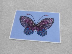 Autorská látka Elen modrozelená