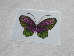 Autorská látka Elen modrozelená