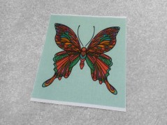 Autorská látka Elen modrozelená