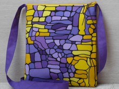 Autorská látka Elen modrozelená