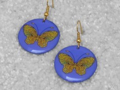 Autorská látka Elen modrozelená