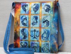 Autorská látka Elen modrozelená