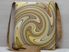 Autorská látka Elen modrozelená