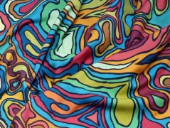 Autorská látka Elen modrozelená