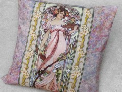 Autorská látka Elen modrozelená