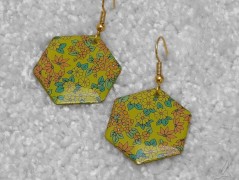 Autorská látka Elen modrozelená