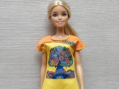 Autorská látka Elen modrozelená