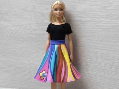 Autorská látka Elen modrozelená