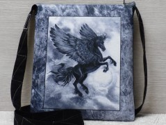 Autorská látka Elen modrozelená