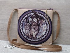 Autorská látka Elen modrozelená