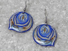 Autorská látka Elen modrozelená