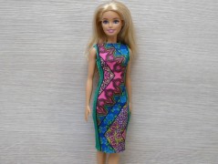 Autorská látka Elen modrozelená