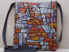 Autorská látka Elen modrozelená