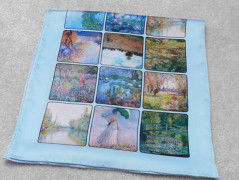 Autorská látka Elen modrozelená