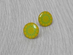 Autorská látka Elen modrozelená