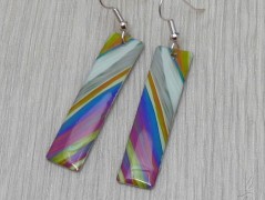 Autorská látka Elen modrozelená