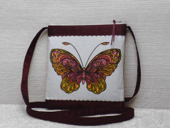 Autorská látka Elen modrozelená