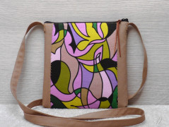 Autorská látka Elen modrozelená