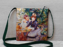 Autorská látka Elen modrozelená