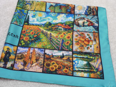 Autorská látka Elen modrozelená