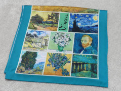 Autorská látka Elen modrozelená