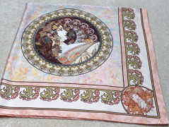 Autorská látka Elen modrozelená