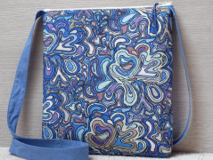 Autorská látka Elen modrozelená