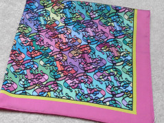 Autorská látka Elen modrozelená