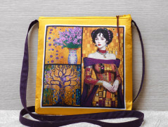 Autorská látka Elen modrozelená