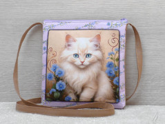 Autorská látka Elen modrozelená