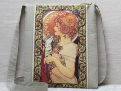 Autorská látka Elen modrozelená