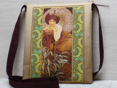 Autorská látka Elen modrozelená