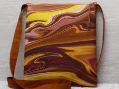 Autorská látka Elen modrozelená