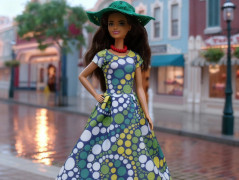 Autorská látka Elen modrozelená