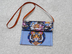 Autorská látka Elen modrozelená