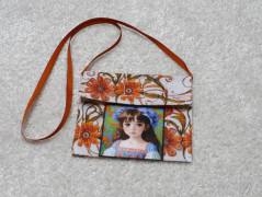 Autorská látka Elen modrozelená