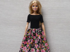 Autorská látka Elen modrozelená