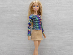 Dlouhé šaty pro Barbie