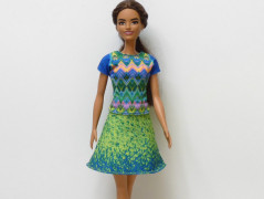 Dlouhé šaty pro Barbie