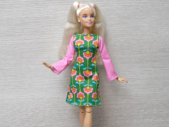 Dlouhé šaty pro Barbie